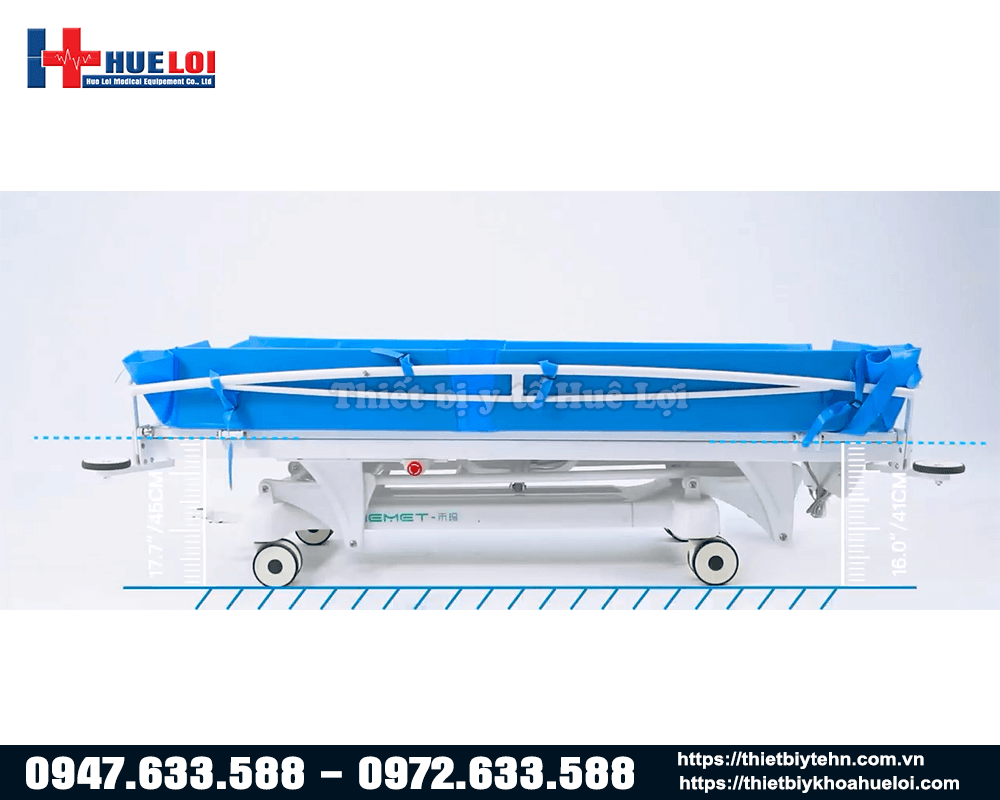 giường tắm cho người già nằm liệt tại chỗ