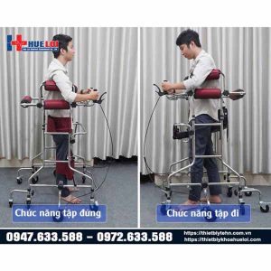 khung tập phcn đứng và đi cho bệnh nhân