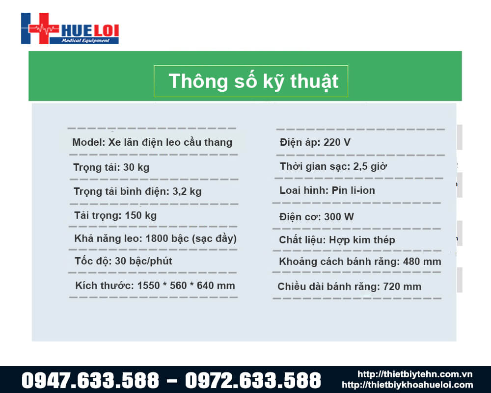 mô tả kỹ thuật xe lăn