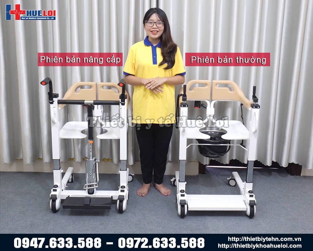 xe lăn tay quay và xe lăn thủy lực