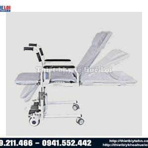 xe lăn có thể ngả ở nhiều góc độ khác nhau