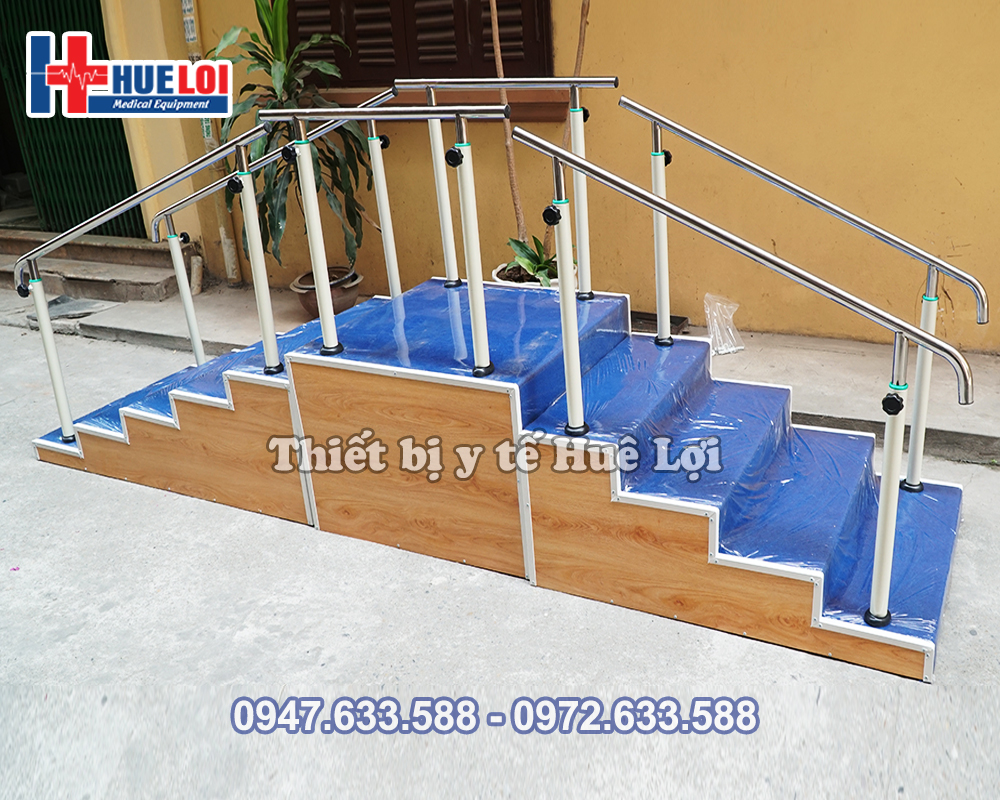 cầu thang tập đi cho người tai biến