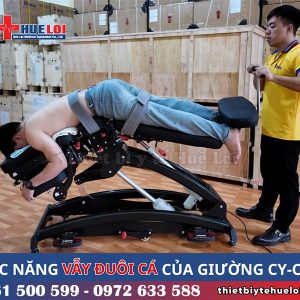 giường tác động cột sống đa tư thế